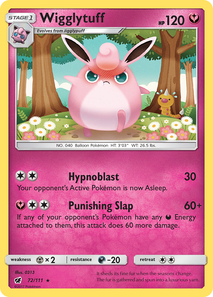 Crimson Invasion Wigglytuff #72/111
